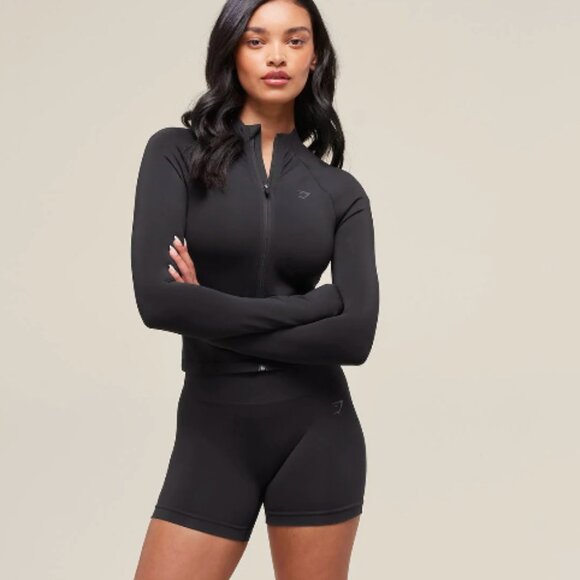 Gymshark Soft Sculpt Zip Up Jacket - Picture 7 of 8